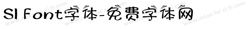 SI Font字体字体转换